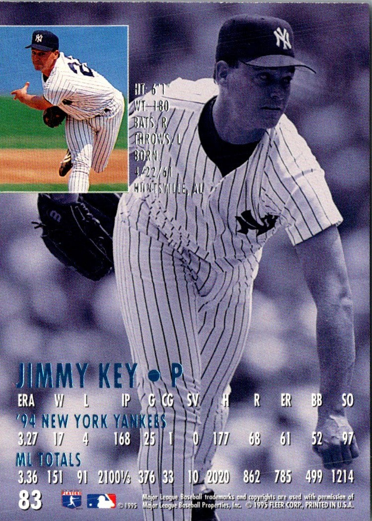 1995 Ultra Gold Medallion Jimmy Key