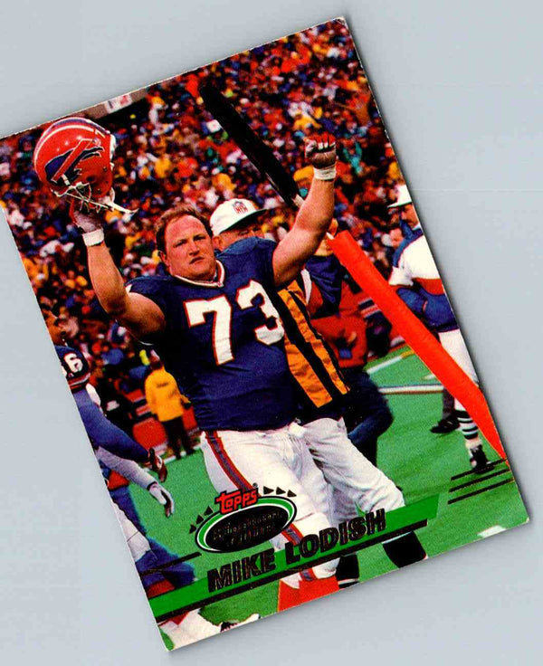 1991 Topps Stadium Club Football Mike Lodish #181