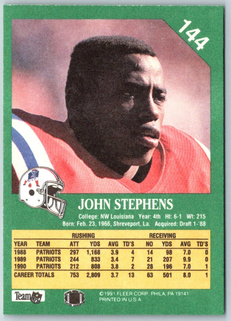 1991 Fleer John Stephens