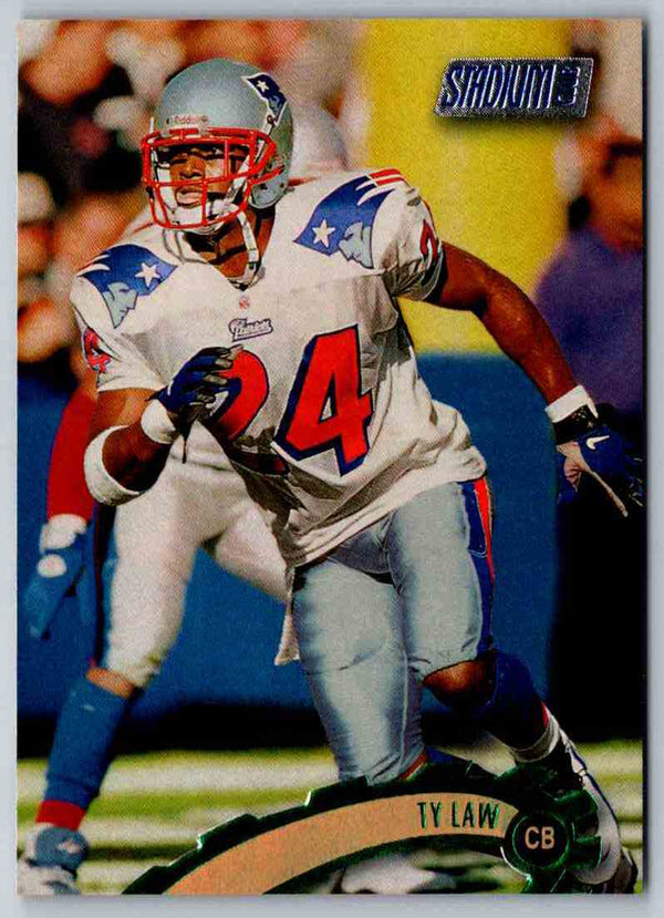 1997 Topps Stadium Club Football Ty Law #121