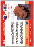 1990 Pro Set Jesse Sapolu #296 Rookie