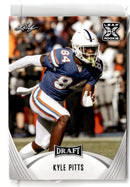 2021 Leaf Draft Autographs Blue Kyle Pitts