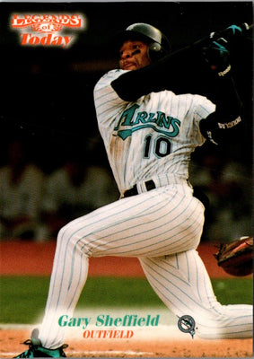 1998 Sports Illustrated Then and Now Gary Sheffield #131