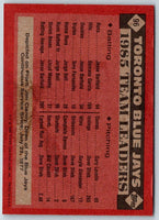 1986 Topps Blue Jays Leaders: Jim Clancy #96