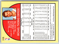 1990 Hoops Mike Gminski #228
