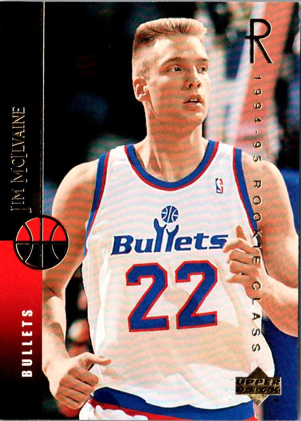 1994 Upper Deck Jim McIlvaine #303 Rookie