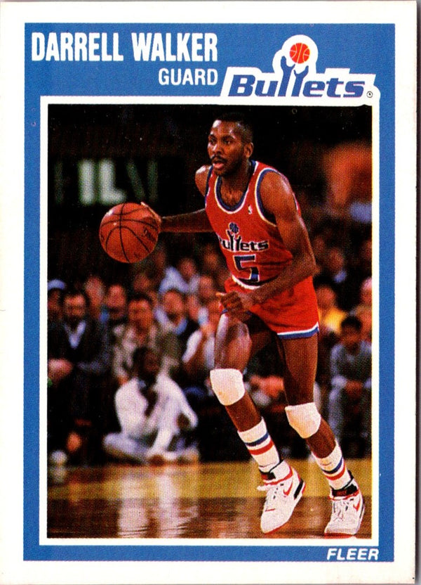 1989 Fleer Darrell Walker #161