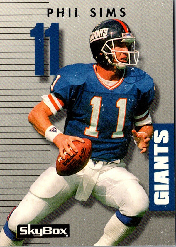 1992 Skybox Impact Phil Simms #215