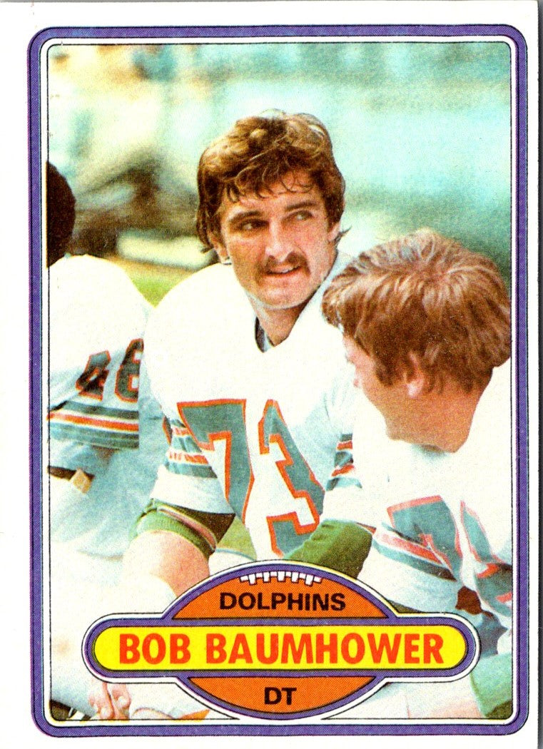 1980 Topps Bob Baumhower