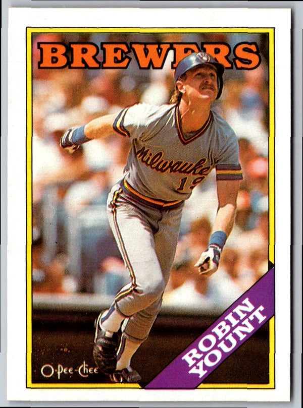 1988 Topps Robin Yount #165