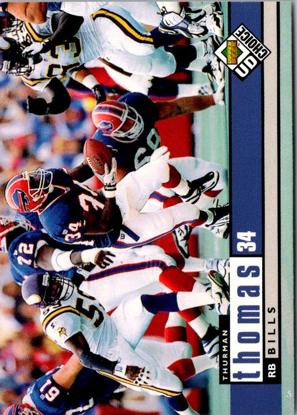 1998 UD Choice Thurman Thomas #304