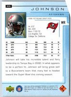 2000 Upper Deck Keyshawn Johnson #205