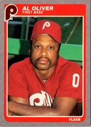 1985 Fleer Al Oliver