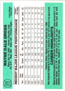 1984 Donruss Wayne Gross