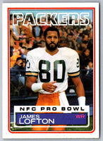 1983 Topps James Lofton #83