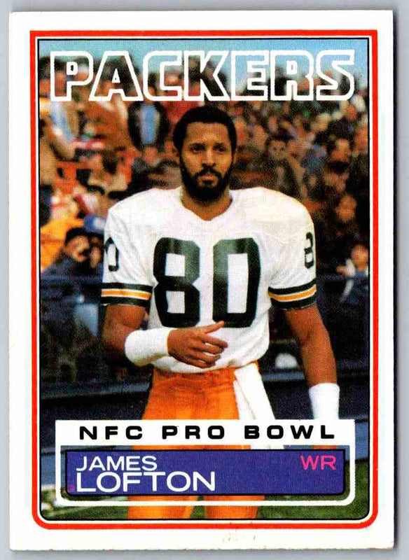 1983 Topps James Lofton #83