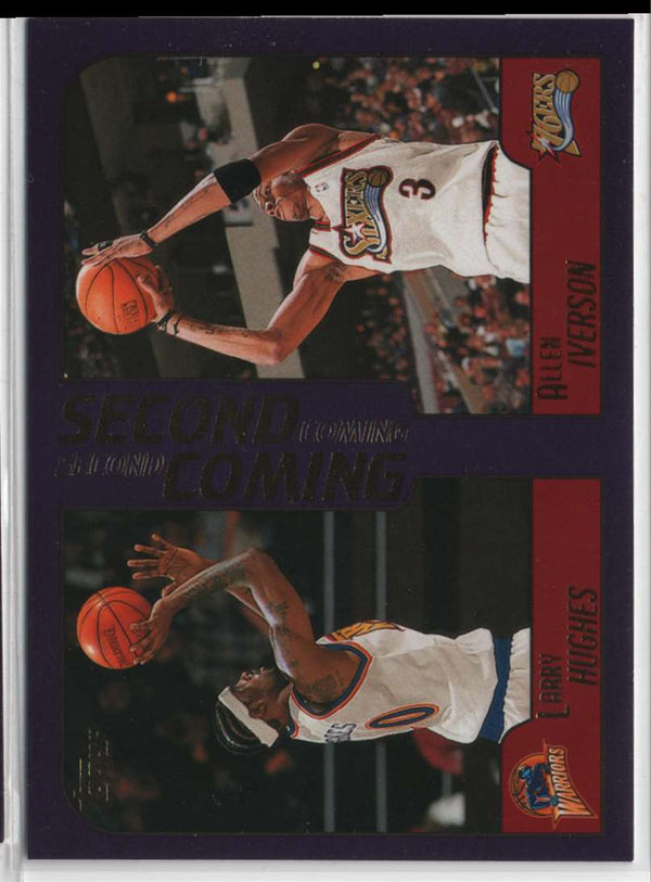 2000 Topps Larry Hughes/Allen Iverson #291