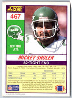 1990 Score Mickey Shuler #467