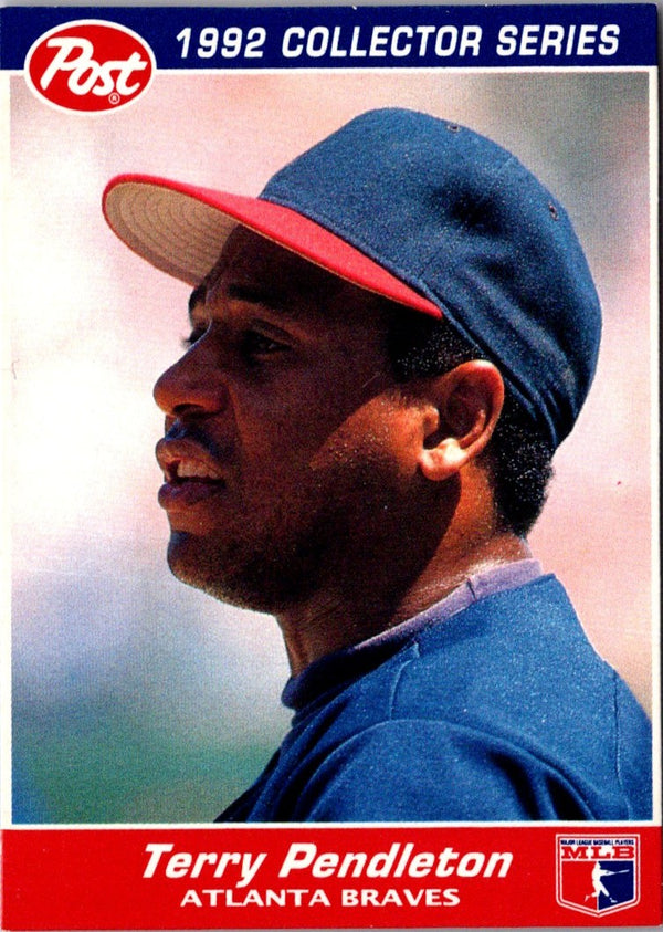 1992 Post Cereal Terry Pendleton #22