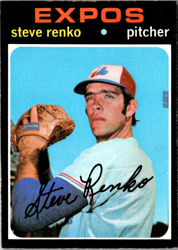 1971 Topps Steve Renko #209 VG