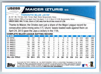 2013 Topps Update Maicer Izturis #US288