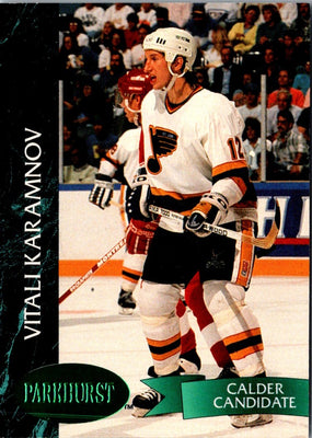 1992 Parkhurst Emerald Ice Vitali Karamnov #387