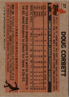 1983 Topps Doug Corbett #27 EX