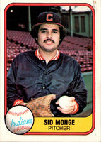 1981 Fleer Sid Monge #395