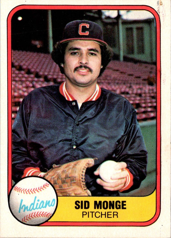 1981 Fleer Sid Monge #395