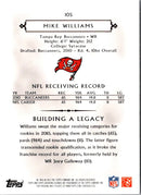 2011 Topps Gridiron Legends Mike Williams