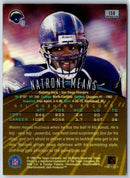 1998 Topps Finest Football Natrone Means