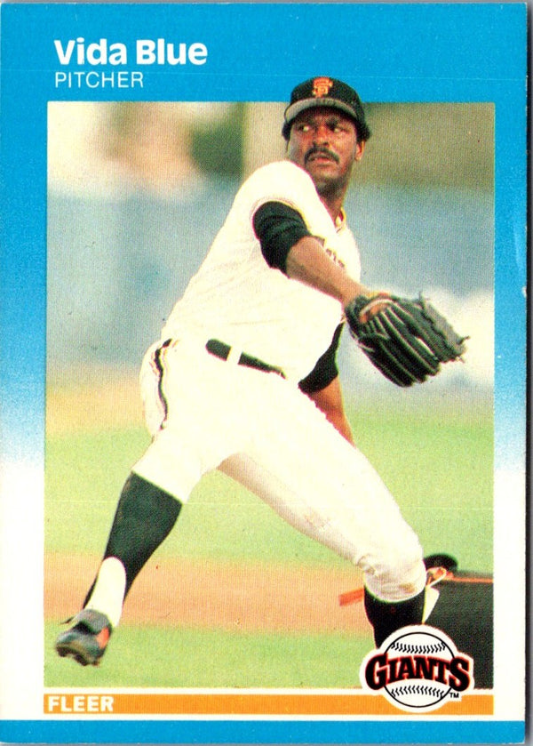 1987 Fleer Vida Blue #266