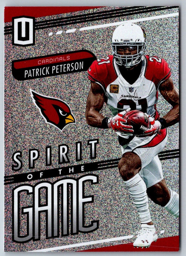 2019 Panini Unparalleled Spirit of the Game Patrick Peterson #SG-PP