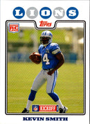 2008 Topps Kickoff Kevin Smith