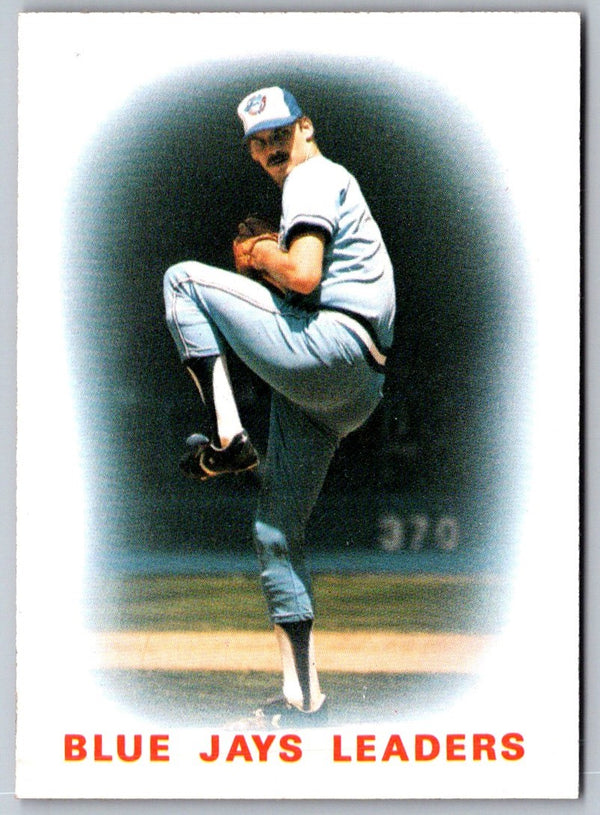 1986 Topps Blue Jays Leaders: Jim Clancy #96