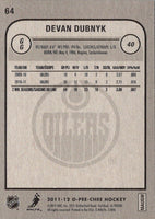 2011 O-Pee-Chee Devan Dubnyk #64