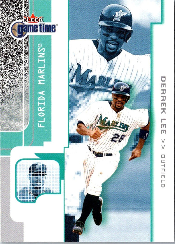 2001 Fleer Game Time Derrek Lee #79