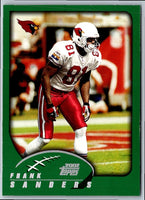 2002 Topps Frank Sanders #23
