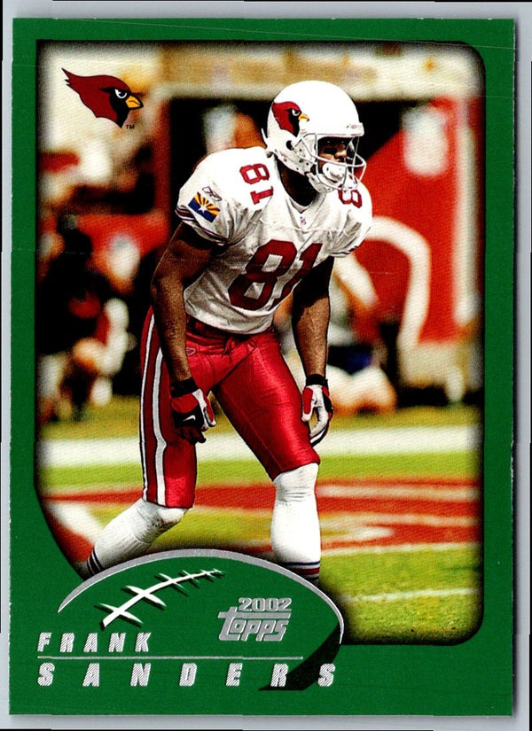 2002 Topps Frank Sanders #23