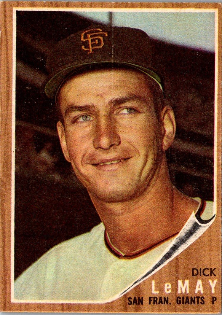 1962 Topps Dick LeMay