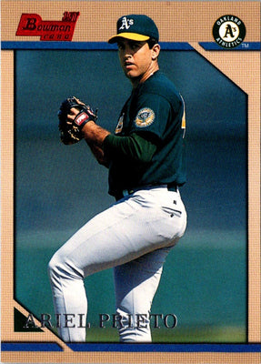 1996 Bowman Ariel Prieto #56