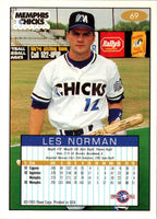 1993 Fleer Excel Les Norman #69