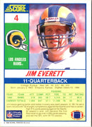 1990 Score 100 Hottest Jim Everett