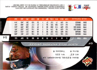 2001 Fleer Game Time Albert Belle #54