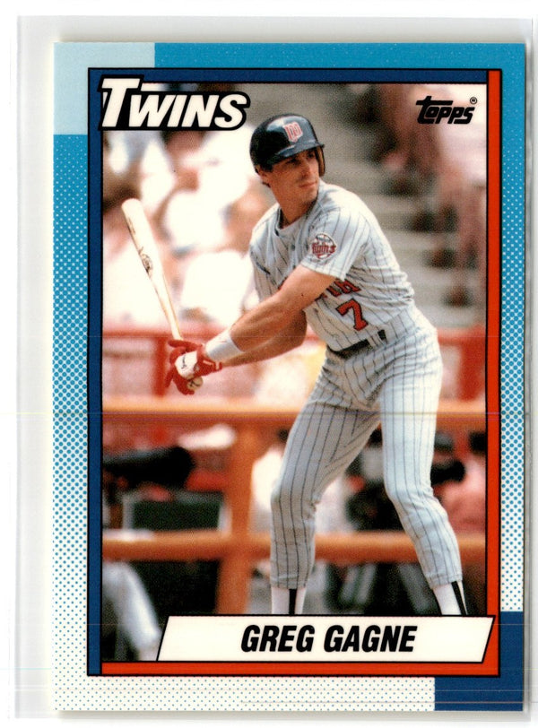 1990 Topps Tiffany Greg Gagne #448