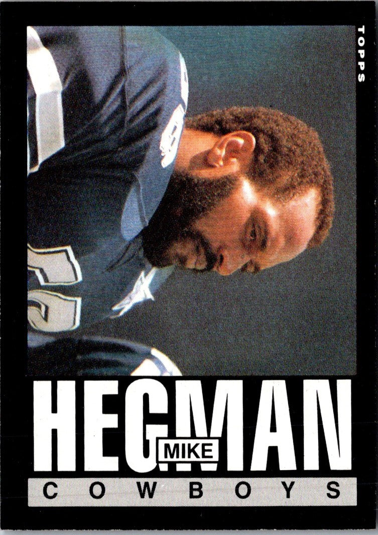 1985 Topps Mike Hegman