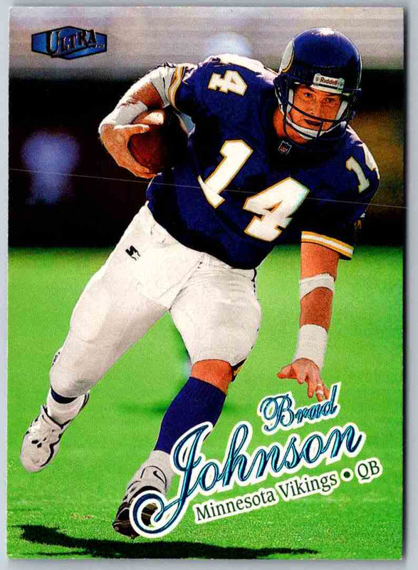 1991 Fleer Ultra Brad Johnson #188