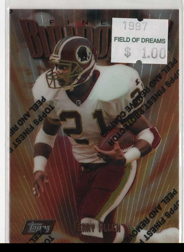 1997 Topps Finest Terry Allen #B7