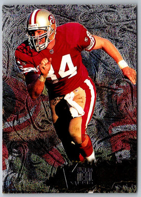 1996 Fleer Metal Brent Jones #108