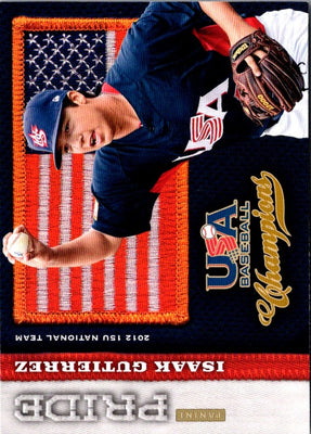 2012 Panini USA Baseball Isaak Gutierrez #52